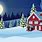 Christmas Backdrop Cartoon