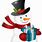 Christmas Snowman Images Clip Art