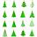 Christmas Tree Icon Vector