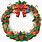 Christmas Wreath Vector Clip Art