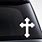 Christian Cross Decal