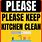 Clean Kitchen Sign