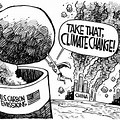 Climate Change Editorial Cartooning