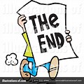 Clip Art Cartoon for PPT End