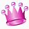 Clip Art Pink Crown