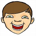 Clip Art Smiling Human Face