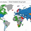 Cocaine Drug Map