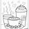 Coffee Drink Coloring Pages