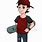 Cool Teenage Boy Cartoon