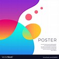 Color Poster Vector