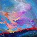 Colorful Abstract Landscape Paintings