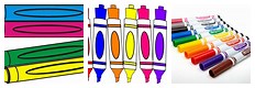 Coloring Markers Free Clip Art