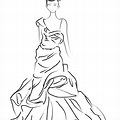 Coloring Pages Fashion Model