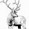 Coloring Pages of Elk