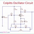 Colpitts Oscillator Circuit Diagram with 2 Capacitors