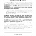 Compensation Agreement Template Between Company and Customer