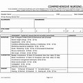 Comprehensive Nursing Assessment Form