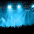 Concert Stage Lights Background