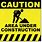 Construction Signs Printable