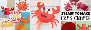 Crab Craft Ideas for Kids