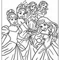 Crayola Disney Princess Coloring Pages