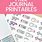 Creative Bullet Journal Printables