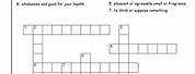 Crossword Puzzles About Word Know Printable for 5 Grade