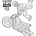 Duke CA Boom Toy Story 4 Coloring Pages