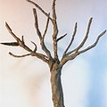 DIY Spooky Cardboard Puzzle Tree