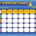 Daily Exercise Chart Printable