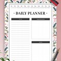 Daily Planner Sheets to Do Printable