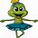 Dancing Frog Clip Art