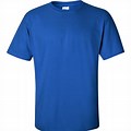 Dark Blue T-Shirt with White Color