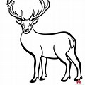 Deer Clip Art Outline