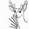 Deer Antler Coloring Page