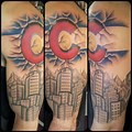 Denver Mile High City Tattoo