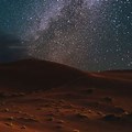 Desert Night Sky Wallpaper Stars