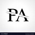 Design for the Letter PA