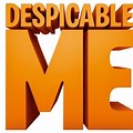 Despicable Me Logo One-Two Three Four Five-Six