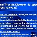 Derailment Thought Disorder