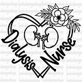 Dialysis Nurse SVG