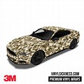 Digital Camo Vinyl Wrap Car