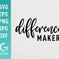 Difference Maker SVG