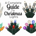 Different Types of Christmas Tree Lights