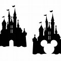 Disney Castle Silhouette SVG