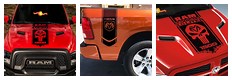 Dodge Ram Hemi Decals and Graphics