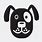 Dog Icon Clip Art