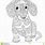 Dog Zentangle Coloring Pages