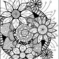 Dover Coloring Pages of Zentangle Balls