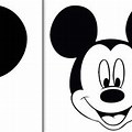 Draw Eyes Nose Mouth of Mickey Mouse